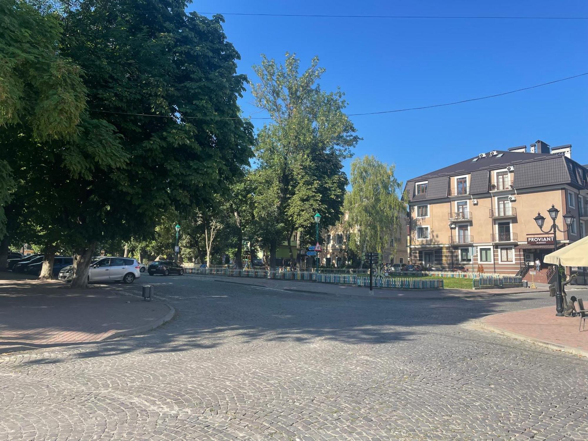 Apartament «Гори́Ще На Площі Польський Ринок» Kamieniec Podolski Zewnętrze zdjęcie